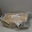 MUXHOMO 7 Pieces California King Comforter Set, Soft Bed in a Bag Cal King Size, All Season Bedding Set with Comforter, Flat Sheet, Fitted Sheet, Pillowcases & Shams, Beige