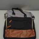 LOVEVOOK Laptop Backpack for Women, 15.6 Inch Work Business Backpacks Purse With Large Capacity, Waterproof Nurse Bag College Bookbag for School, Waterproof Casual Daypack for Travel (17.3 INCH, Black-grey-brown)