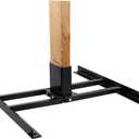 Highwild 2x4 Target Stand Base for AR500 Steel Shooting Targets - Double T-Shaped Base for Shooting Range Outdoor