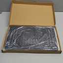 suptek Monitor Stand Riser for Computer,Laptop,Printer, Notebook and All Flat Screen Display with Vented Metal Platform and 4 Inches Height Underneath Storage (MST004)