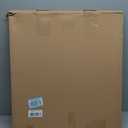 22x25 Picture Frame Black Solid Wood Poster Frame 18X21 with White Mat & Hanging Hardware Fits 22x25 or 18x21 photo frame (T23B2225W1821)
