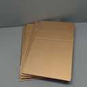 Stockroom Plus 6 Pack Proposal Boxes with Lid for Groomsmen, Bridesmaid, 9.5 x 9.5 x 3.5 Inch Square Glossy Rose Gold Magnetic Gift Box for Parties, Retail