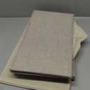 StorageWorks Shelf Baskets for Organization, Linen Closet Organizers and Storage Basket, Foldable Storage Bins, Closet Organizer Bins for Clothes, Brown & Beige, 3-Pack, Large