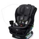 Britax Poplar S Convertible Car Seat, 2-in-1 Car Seat Extended Rear Facing, 17 Slim Car Seat Design with Fast & Easy ClickTight Installation, Anti-Rebound Bar & SafeWash Fabrics Stone Onyx