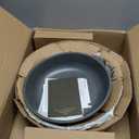 SENSARTE Nonstick Frying Pan Skillets, Swiss Granite Coating Omelette Pans, Healthy Cookware Chef's Pan, Free of Intentionally Added PFOA (9.5+11+12.5 Inch) (Gray)