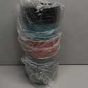 Planterhoma 6.7 Inch Self Watering Pots for Indoor Plants, 6 Packs African Violet Pots, Black Wick Pot with Drainage Holes, Self Watering Planters for Orchid, Devil's Ivy, Silver/Blue/Rose Gold