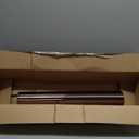 rabbitgoo One Way Window Privacy Film, Window Tint for Home, Reflective Heat Control Sun Blocking Anti UV See Out Not in Glass Door Covering Tinting Film, 23.6 in X 6.5 Feet, Brown Silver