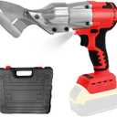 Brushless Cordless Metal Shears with LED & LCD Display, 2500 RPM 800W Compatible with Mil-waukee 18V Battery, Cuts 18GA Metal, Perfect for Stainless Sheet, Iron, Carpet, Leather, Cardboard (Tool Only)
