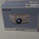 BIGASUO 5G WiFi Bluetooth Projector with DVD Player - 9000L Mini Portable DVD Projector with Tripod, 1080P, Carry Bag, Compatible with Phone, Lapto, HDMI, TV Stick