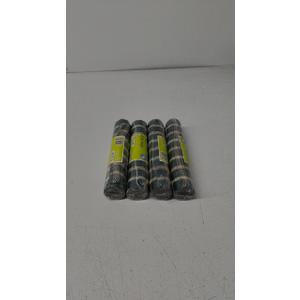 10in x 6FT GREEN PLAID DECO MESH, 4 PACK