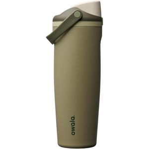 Owala FreeSip Sway Insulated Stainless Steel Water Bottle with Two-Way Spout, Built-In Straw and Bucket Handle, Made for Travel, School, and Sports, 30oz, BPA Free, Leak Proof, Off Road
