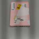 Flufymooz Real Human Hair Toppers for women, 10 Inch Clip in Bangs 100 Human Hair Toppers for Thinning Hair, Cover Hairpiece with 150% Density Silk Base-White Blonde