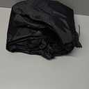 Canopy Replacement Top Only, 300D Waterproof Pop-Up Canopy Tent Top Cover with Ropes, Instant Canopy Top Sunshade Silver Coated for Garden Patio Camping (Dark Black, 10 * 10FT)