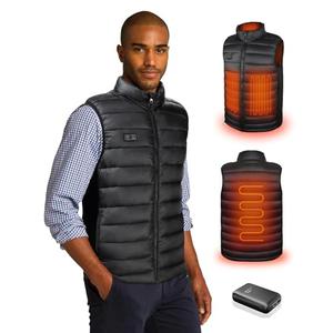 Loowoko Heated Vest for  women's SIZE MEDIUM with Battery Pack Included, Rechargeable Electric Heating Jacket Coat, Lightweight Warming Vests