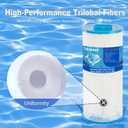 PLF6CH-960 Spa Filter Replaces PJW60TL-F2S, Filters J-300, J400, Unicel 6CH-960, Filbur FC-2800, 6540-476, 6540-383