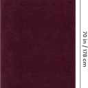 Utopia Towels Luxurious Jumbo Bath Sheet 2 Piece, 600 GSM, 35 by 70 Inches, 100% Ring Spun Cotton, Highly Absorbent and Quick Dry Extra Large Bath Towel, Super Soft Towel, Burgundy