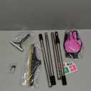 B-Land Carpet Rake for Pet Hair Removal, Reusable Pet Hair Remover with 60 Adjustable Long Handle, Carpet Scraper Dog Cat Hair Remover Tool for Rugs, Mats