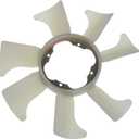 A-Premium Engine Radiator Cooling Fan Blade Compatible with Nissan D21 1990-1994, Frontier 1998-2004, Pickup 1995-1997, Xterra 2000-2004, L4 2.4L, Front Side, Replace# 2106086G00