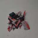 BlcTec Scary Halloween Decorations, 12 FT Halloween String Lights with 16 Fake Bloody Knives & 50 LED Orange Big Bulbs, 8 Modes Battery Operated Bloody Party Supplies for House Dcor