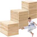 Geetery Taekwondo Karate Breaking Boards, Professional Wood Breaking Board Martial Arts Boards for Kids Youth Adults Boxing Equipment (9 mm/ 12 mm/ 18 mm)