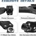 Front Lower Control Arms with Ball Joints Fit for 04-11 Ford Focus 2004 2005 2006 2007 2008 2009 2010 2011 Lower Arm Suspension Kit 2pcs K80407 K80408