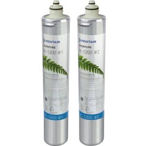 Pentair Everpure H-1200 Quick-Change Filter Cartridge Set, EV928201, NSF Certified to Reduce Lead, Replacement Pack for Everpure H-1200 Drinking Water System, 1,000 Gallon Capacity, 0.5 Micron
