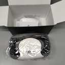 VR Headset with Controller Adjustable 3D VR Glasses Virtual Reality Headset HD Blu-ray Eye Protected Support 5~7 Inch for Phone/Android (White)