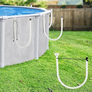 Pool Solar Cover Holder for Above Ground Pool, Easy to Use & All-in-One Solar Cover Holder, Keep Solar Blankets Off The Ground Solar Cover Storage Rack - 5 PCS Pool Solar Cover Holder for Above Ground Pool, Easy to Use & All-in-One Solar Cover Holder, Keep Solar Blankets Off The Ground Solar Cover Storage Rack - 5 PCS