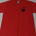 Albania Albanian Flag Shqipe Kosova Flamuri Kuq e zi T-Shirt XL