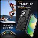 AICase iPhone 16 Case[Compatible with Magsafe],Magnetic Heavy Duty Drop Protection Full Body Rugged Shockproof/Dust Proof Military Protective Tough Durable for iPhone 16 6.1"_2