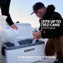 Igloo Marine Cooler | Insulated Hard Shell Ice Chest |Great for Fishing, Camping, Boating, & More, Medium, 70Qt