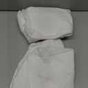 Yoofoss Waterproof Bassinet Mattress Pad Cover 2 Pack Fit for Hourglass/Oval Bassinet Mattress, Baby Bassinet Mattress Protector for Boys and Girls 32X16in White