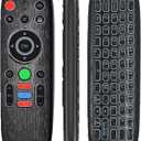 2.4G Wireless Keyboard Multi Function Remote Control, Rechargeable Universal Remote Control, Multi Function for Smart TV, TV Box, PC, HTPC, Android Projector, Etc