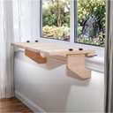 Original SillMate Window Plant Shelf, 21.25" Sill Shelf for Plants - Verify Sizing First - Cat Perch - Renter Friendly No Drilling/Damage - Sill Extender for Plants - Window Table (30cm x 55cm x 12cm)