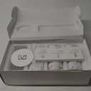 Glass Cups with Straws, 12 OZ Ribbed Glassware Drinking Glasses Set of 4, Fluted Iced Coffee Cups, Origami Style Ridged Tumbler for Coocktail, Whiskey, Beer - 2 Brush