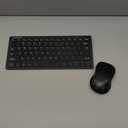 TECKNET Wireless Keyboard and Mouse Combo, Mini Cordless Computer Keyboard and Mouse Set 2.4GHz, Silent Adjustable 1600 DPI, Quiet Click, Lag-Free for Computer, Laptop, PC, Windows, Mac, Chrome OS