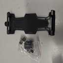 KDD iPad and Phone Tripod Mount Adapter with Ball Head, iPad Holder for Tripod, 360 Rotatable Tablet Clamp Mount fits iPad Pro 12.9, Air Mini 3 4, Galaxy Tab, Surface Pro, Selfie Stick(5.3-10.6") (Black)