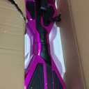 Starship Hoverboard with Bluetooth Speaker, Chrome Color Self Balancing Scooters with Science Fiction Design and 6.5 inch LED Wheels (Chrome Pink)