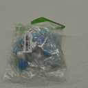 Indoor String Lights 6.56 Feet Pom Poms Fairy 20 LED Battery Operated Ball Warm White Globe Colorful Decor for Home Bedroom Kids Playhouse Holiday Christmas (Blue)