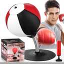 Desktop Punching Bag, Super Strong Suction Boxing Bag Speed Balls, Stress Buster with Suction Cup for Office Table and Counters, Fun Gift for Boss or Coworker