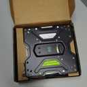 USX MOUNT UL Listed Full Motion TV Mount, Swivel Articulating Tilt TV Wall Mount for 26-65 Inch LED, 4K, Wall Mount Bracket with VESA 400x400mm Up to 77lbs, Perfect Center Design -XMM006-1