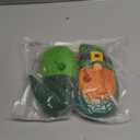 Sumind 2 Pack St. Patrick's Day Gnome Decoration Green Irish Saint Leprechaun Tomte Plush Gnomes Doll Dwarf Felt Shamrock Gnome for Tiered Tray Home St. Patrick's Day Decor Ornaments(Lovely Style)