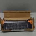 WORKLION Paper Cutter - A4 Paper Craft Cutter with Security Blade for Cut Gift Card, Coupon, Label, Cardstock, Photo, 12 inch Black Office Paper Trimmer