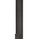 Craftmade Z8994-TB 84" Fluted Direct Burial Post, Textured Matte Black