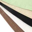 tagunop Women's Sleeveless Tank Tops Scoop Neck Basic Cami Tee Shirts Casual Ribbed Slim Fitted Top (Yellow, L)