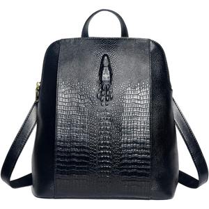 COOLCY Women Real Leather Backpack Shoulder Bag