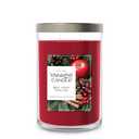 Yankee Candle Large Tumbler Scented Candle with up to 80 Hour Burn Time, Premium Plant Wax Blend for Consistent Burn, 20 oz Tumbler Candle with Room Filling Fragrance, Red Apple Wreath 4 Packs