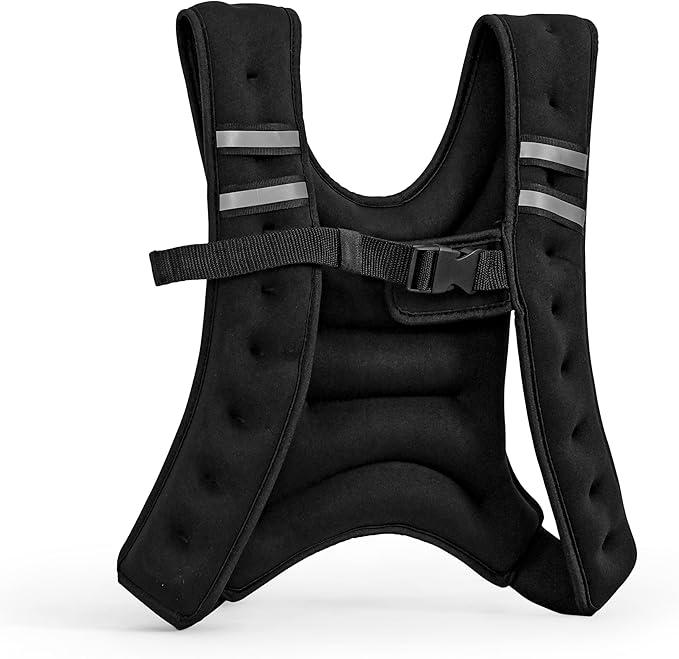 Tone Fitness 8lb Weighted Vest, Black
