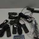 Treela 8 Pcs 24 LED Emergency Strobe Light Amber White Truck Surface Mount Side Flashing Marker Grille Hazard Warning Light Ultra Slim Sync Feature Construction for Firefighter Vehicles Cars 12-24V