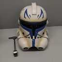 Evere SW Clone Arc Commander Helmet Cosplay Deluxe Halloween Collectible Prop (Captain Rex Helmet)